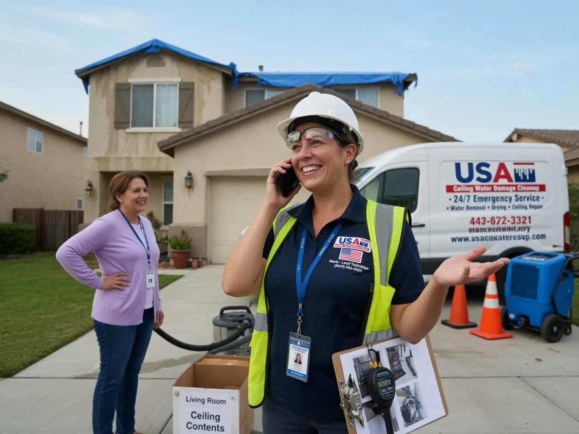 Ceiling Water Damage Restoration Fort Campbell, KY FAQs