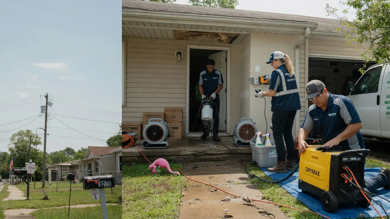 Storm Damage Water Removal in Fort Campbell, KY near me